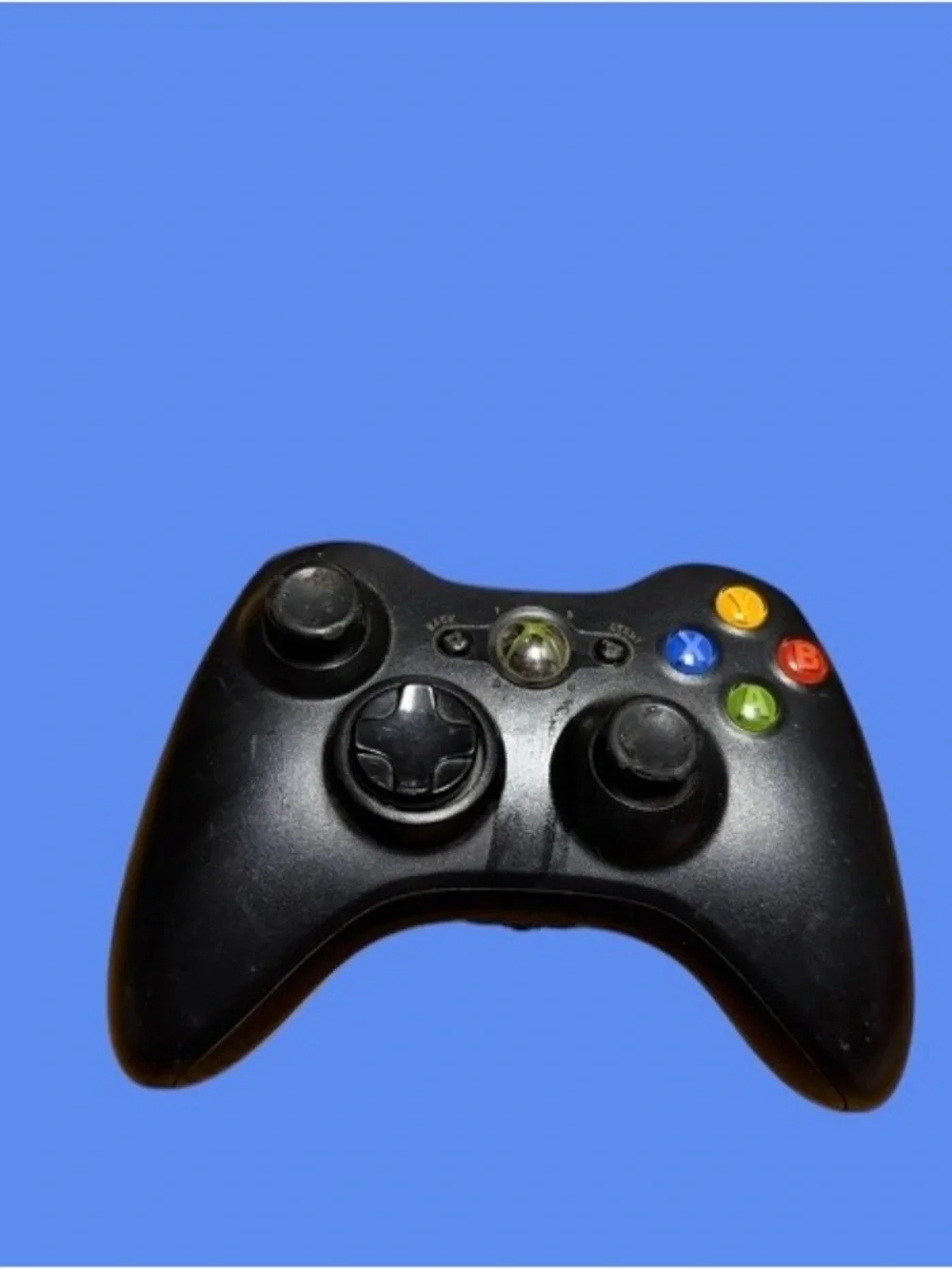 Official Microsoft Xbox 360 Wireless Controller - Black (OEM Model 1403) Works